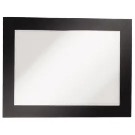 2  Herpositioneerbare hoezen Duraframe voor A4 affichage - Zwart - DURABLE 