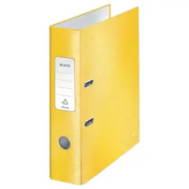 Ordner met hefboom WOW 180&deg; - Geel - LEITZ 