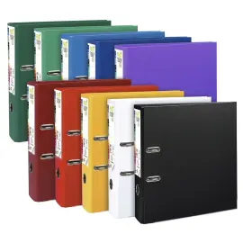 10  Ordners met hefboom A4 MAX PREM TOUCH -Rug 8 cm 