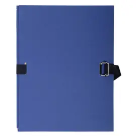 Uitbreidbare map met band - Donkerblauw - EXACOMPTA 