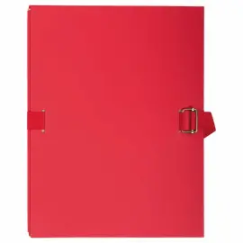 Uitbreidbare map met band - Rood - EXACOMPTA 