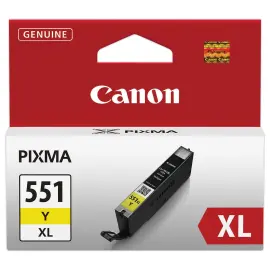Inkjetcartridge CANON 6446B001 CLI-551XL Geel 