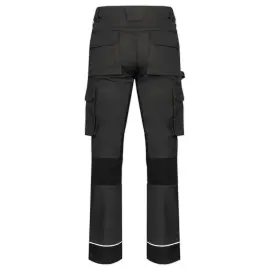 Werkbroek heren - Maat 46 - Donkergrijs en zwart 