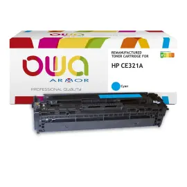 Lasercartridge HP cyaan CE321A compatibel ARMOR 