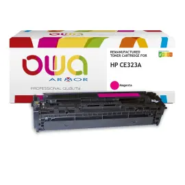 Lesercartridge HP magenta CE323A compatibel ARMOR 