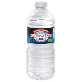 24  Cristaline plat waterflessen 50CL*24 