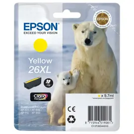 Epson T2634 gele inktcartridge 