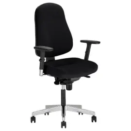 Stoel BIZZI - Synchroon - Armsteunen - Zwart 