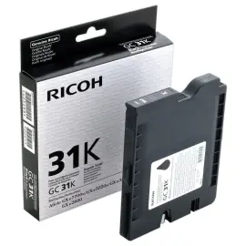 Lasercartridge RICOH GC31BK zwart 
