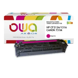 Lasercartridge HP 131A magenta CF213A compatibel ARMOR 