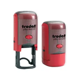 Personaliseerbare Stempel TRODAT Printy 46019 diam 18mm-maxi 4 lijnen 