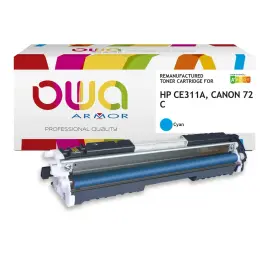 Lasercartridge HP cyaan CE311A compatibel ARMOR 