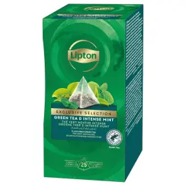 25 Groene Thee Intense Munt - LIPTON 