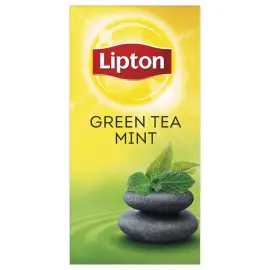 6  Lipton groene thee munt - 25 zakjes 