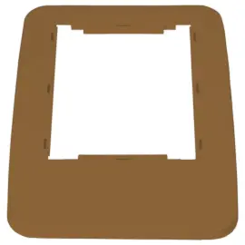 Frame voor "recycling" containers 60L en 80L - Bruin 