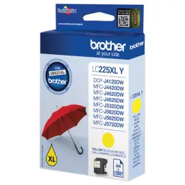 Brother LC225XLY gele inktcartridge 