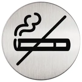 Rond signaalbord "Verboden te roken" 