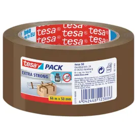 Plakband in pvc HAVANA Tesa - 66 m x 50 mm 