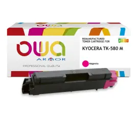 Toner ARMOR equiv. KYOCERA TK580M magenta 