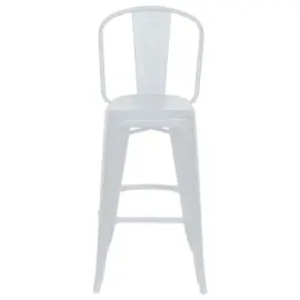 2 Hoge krukken Urban outdoor - Wit 