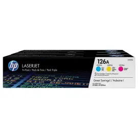 3  Lasercartridge HP 3 Kleuren CF341A 