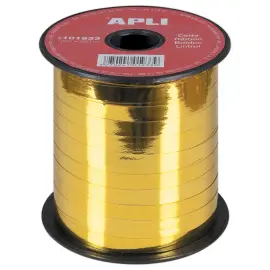 2  Bolduc Gouden lintrollen 7 mm x 250m 