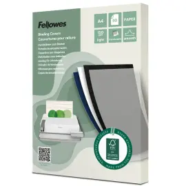 50 omslagen A4-bindrug - doorschijnend papier - FELLOWES 
