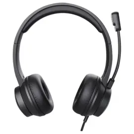 Lichtgewicht & Comfortabele AYDA Headset met Microfoon - Zwart - TRUST 