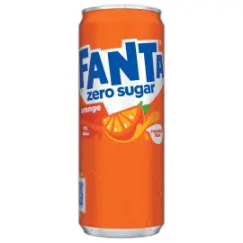 24  Fanta Zero blikken 33 cl 