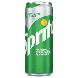 24  Sprite Zero blikjes 33 cl 