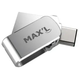 USB-stick met dubbele aansluiting 2.0 USB-A/USB-C 32GB 