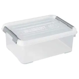 Transparante Opbergdoos - Handy Plus 12L Grijs - CURVER 