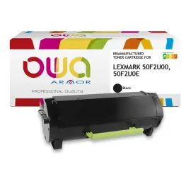 Lasercartridge ARMOR equiv. aan LEXMARKZwart 50F2U00 