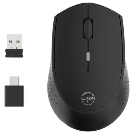 Draadloze muis met dubbele USB-C dongle - Oplaadbaar - MOBILITY LAB 