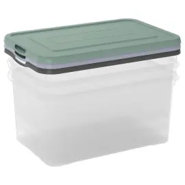 3 Set van 3 Stevige Handy Dozen 50L - CURVER 