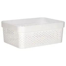 Infinity Dots Mand 11L - Gerecycled - Wit - CURVER 
