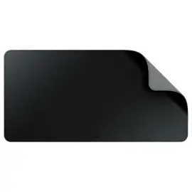 Bureaumat 80x40cm - Multifunctioneel & Antislip - Zwart - LEITZ 