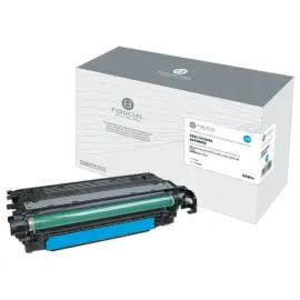 Toner FIDUCIAL cyaan compatibel met HP 2643B002 