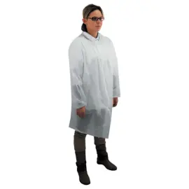 Witte overjas 