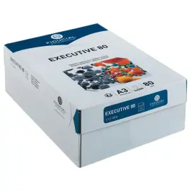3  pakken 500 vellen wit papier EXECUTIVE80  FIDUCIAL - A3 