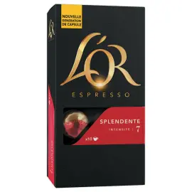 10  Koffiecapsules - Splendente - L'OR ESPRESSO 