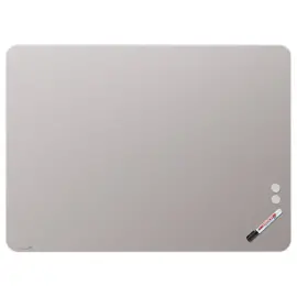 Mat glazen tafel van gehard glas 90x120 + set - LEGAMASTER 