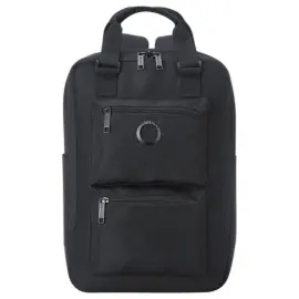 Citypark Rugzak - Duurzaam Gerecycled - Zwart - DELSEY 