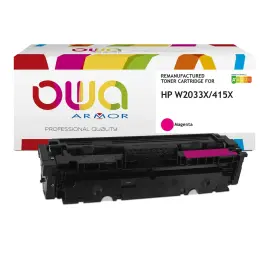 Compatibele toner HP W2033X OWA magenta 