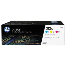 3  HP 312A CF440AM toner multipack 3 kleuren 