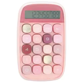 Pop Kleine Semi-bureaurekenmachine - Roze 