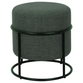 Stapelbare groene poef 