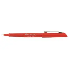 Viltstift - Fijn schrift - Rood - FIDUCIAL 