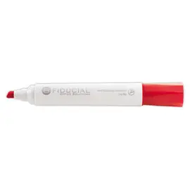Marker voor whiteboards met beitelpunt - Rood - FIDUCIAL 