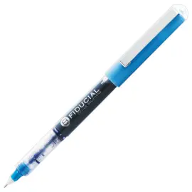 Rollerpen met naaldpunt medium schrift - Blauw - FIDUCIAL 